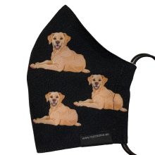 Labrador mintás kutyás szájmaszk